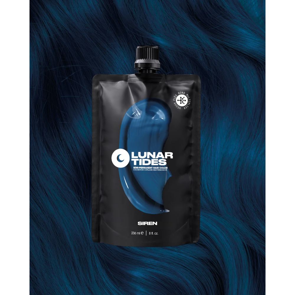Lunar Tides - Siren Haarfärbemittel Semipermanenter Haarfarbstoff - 8 oz / 236 ml - One Size - Blau